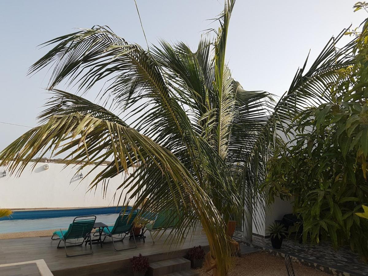 African Jaja Villa Piscine-Climatisation Popenguine Exterior foto